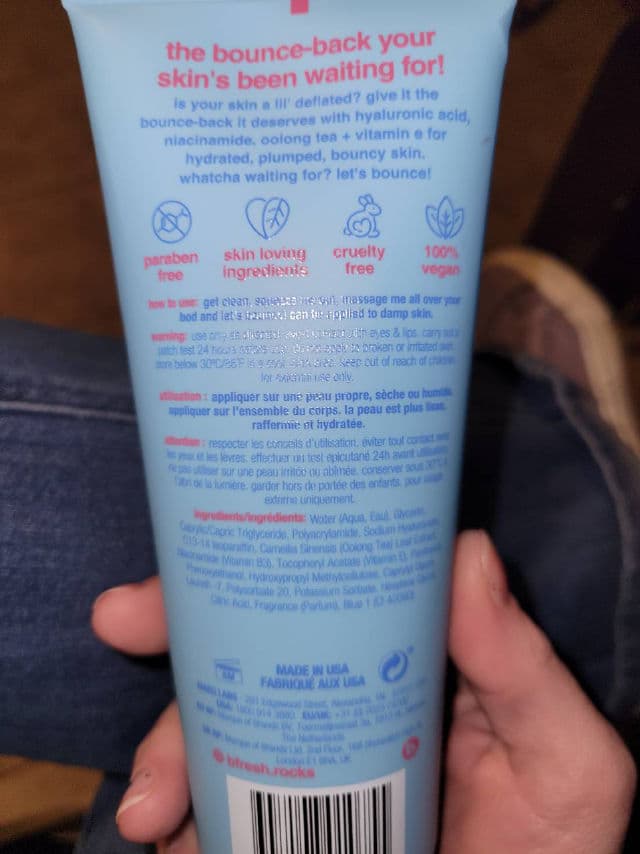 b.fresh Let's Bounce review photo by DrMoate