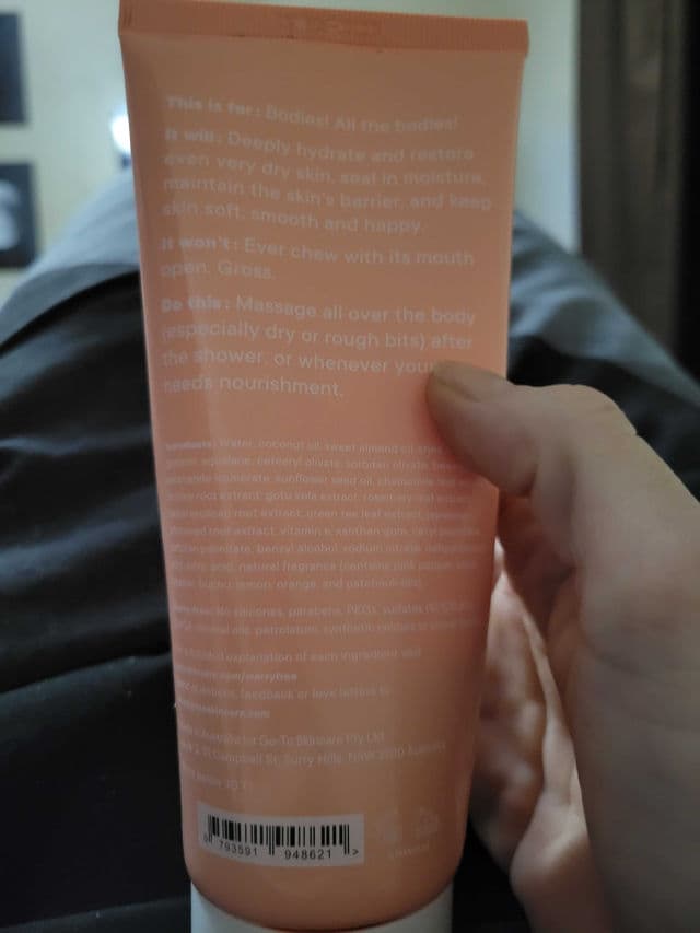 Go-To Skincare Skin Party Body Lotion review photo by DrMoate