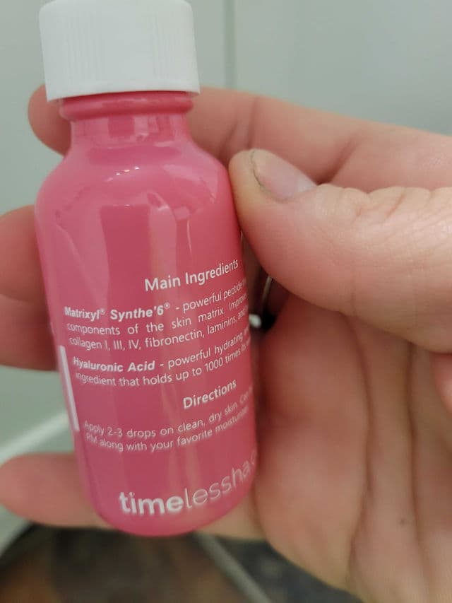 Timeless Matrixyl Synthe'6 Serum review photo by Drmoate
