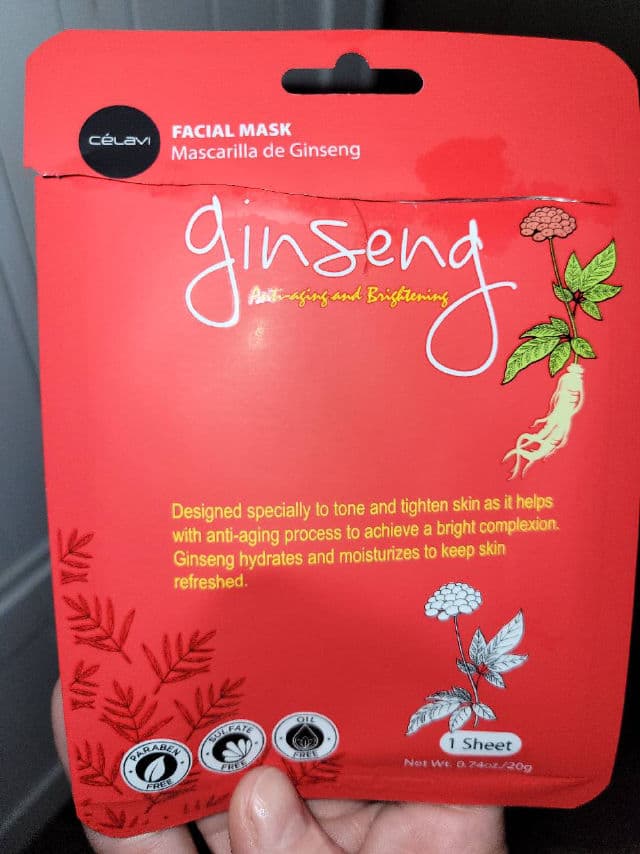 Celavi Ginseng Facial Sheet Mask review photo by DrMoate