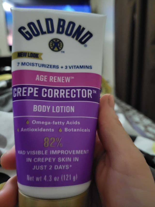 Gold Bond Age Renew Crepe Corrector Lotion review photo by DrMoate