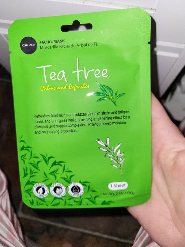 Celavi Tea Tree Facial Mask review photo by DrMoate