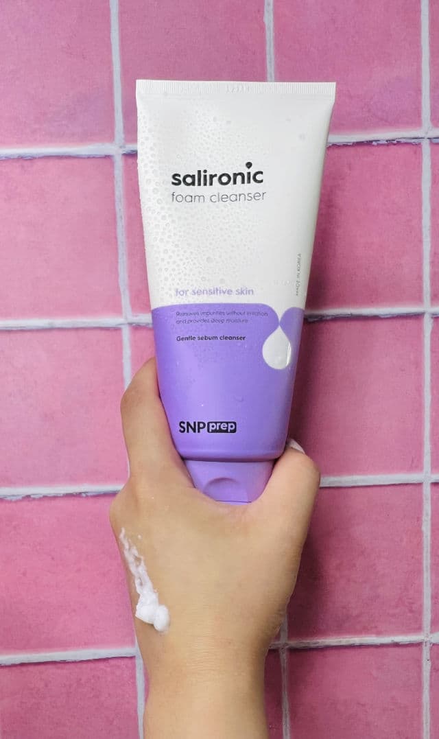 SNP Prep Salironic Foam Cleanser review photo by PoshLife