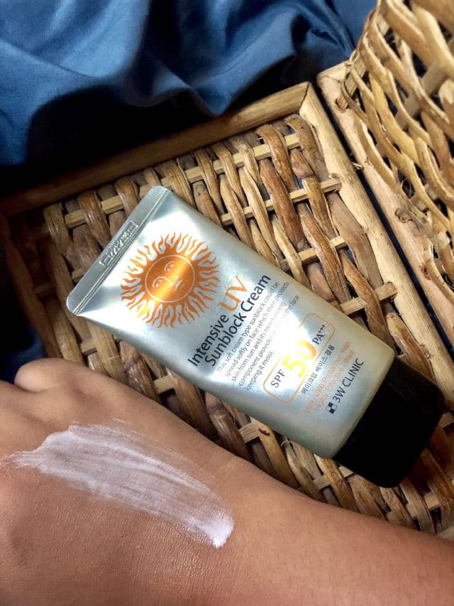 3wClinic Intensive UV Sunblock Cream SPF50+/PA+++ review photo by solana