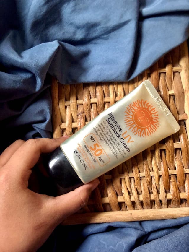 3wClinic Intensive UV Sunblock Cream SPF50+/PA+++ review photo by solana