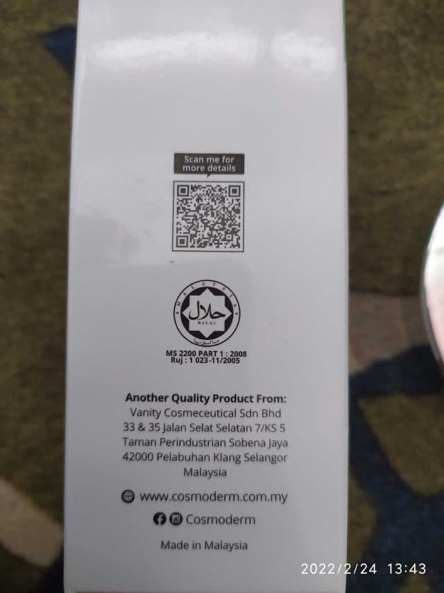 Cosmoderm Tea Tree Oil Day & Night Moisturiser review photo by Hanaflower