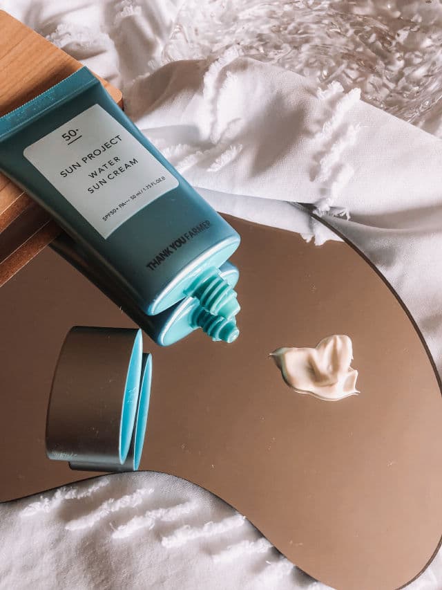 THANK YOU FARMER Sun Project Water Sun Cream SPF50+ PA+++ review photo by maususkin