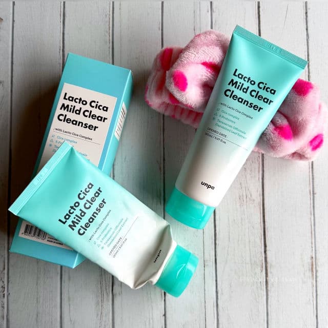 Unpa Lacto Cica Mild Clear Cleanser review photo by Ninamg