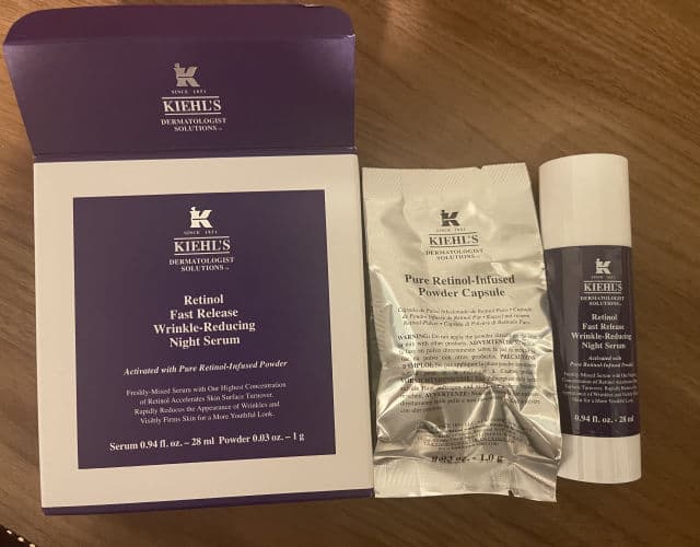 Kiehl's Retinol Fast Release Wrinkle-Reducing 0.3% Night Serum review photo by Jahquis
