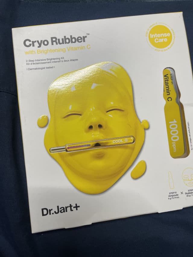 Dr. Jart+ Cryo Rubber™ with Brightening Vitamin C - Cryo Rubber Brightening Mask review photo by Jahquis27