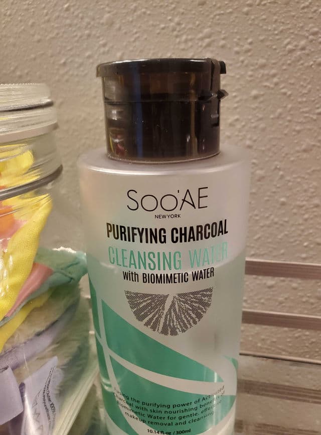 Soo'Ae Purifying Charcoal Cleansing Water review photo by OreLu