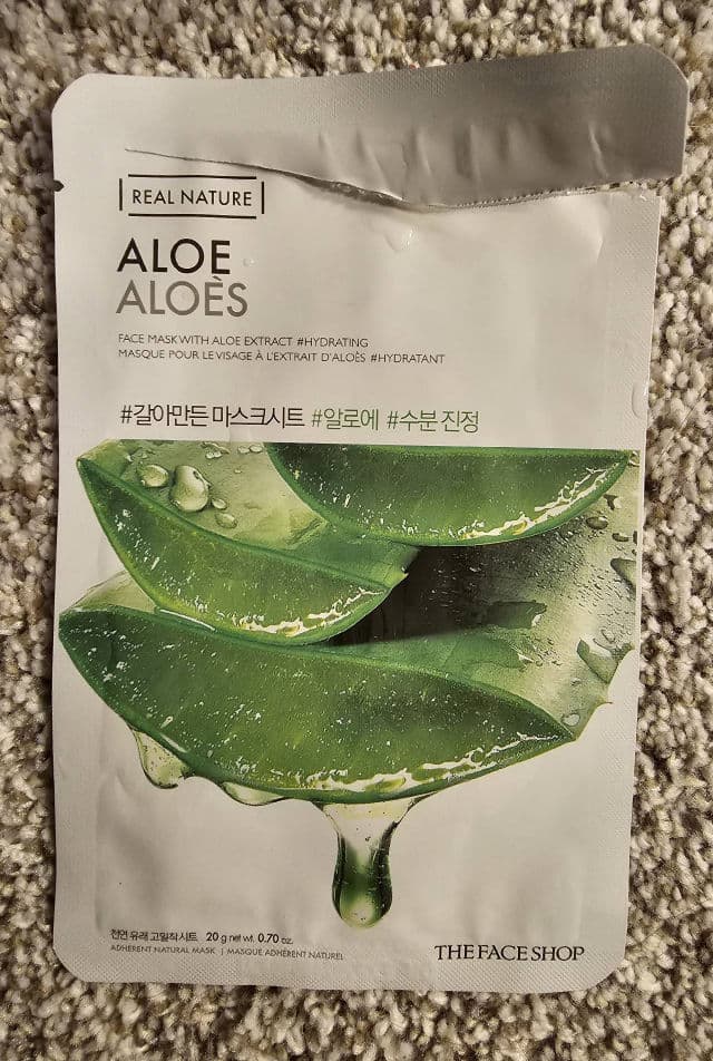 THE FACE SHOP Real Nature Face Mask Aloe review photo by OreLu