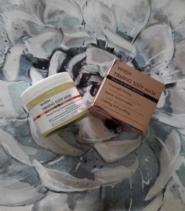 Whish Rose Hip + Lotus Firming Sleep Mask review photo by OreLu