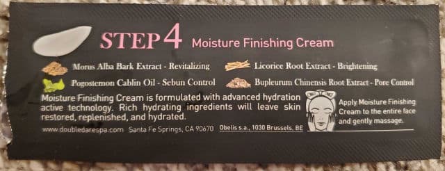 Double Dare OMG! Zone System Beauty Mask Kit - Moisture Finishing Cream review photo by OreLu