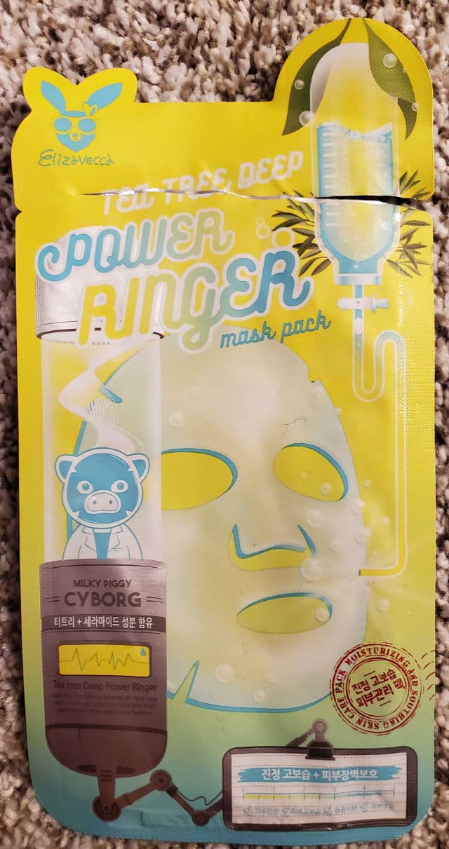 ELIZAVECCA Power Ringer Mask Pack: Tea Tree Deep review photo by OreLu
