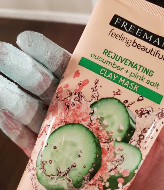 Freeman Feeling Beautiful  Cucumber & Pink Salt Clay Mask review photo by OreLu