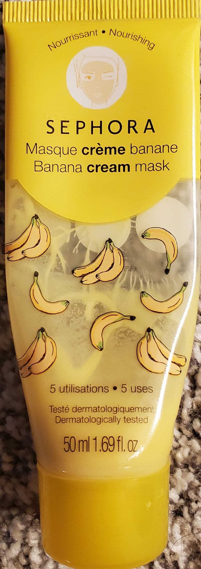 Sephora Collection Instant Masks Banana Cream review photo by OreLu