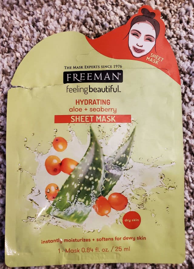 Freeman Hydrating Aloe & Seaberry Sheet Mask review photo by OreLu