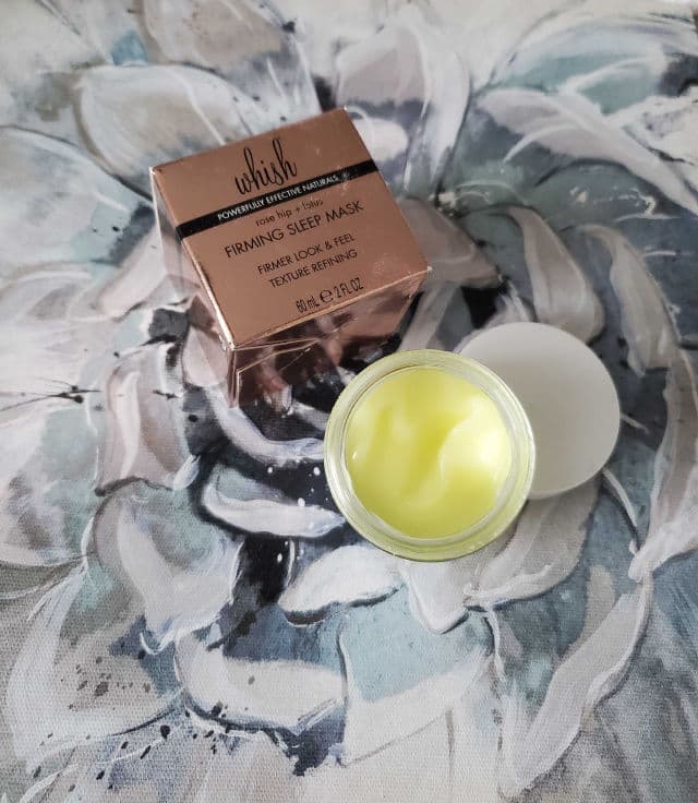 Whish Rose Hip + Lotus Firming Sleep Mask review photo by OreLu