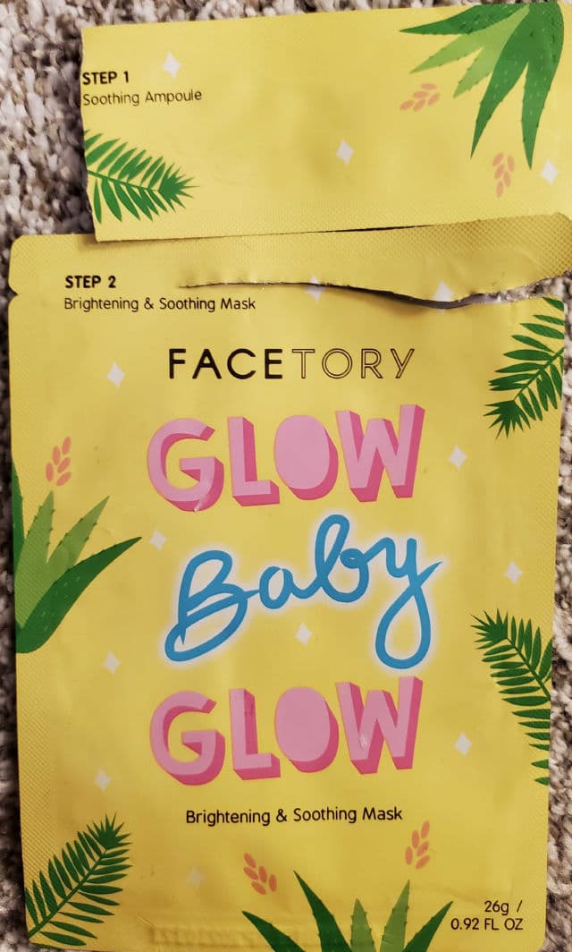 FaceTory Glow Baby Glow - Step 2 Mask review photo by OreLu