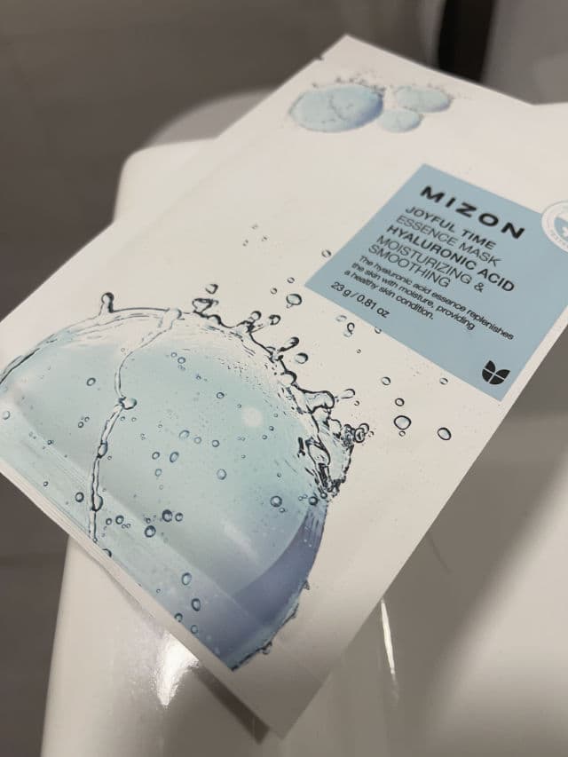 Mizon Joyful Time Essence Mask Hyaluronic Acid review photo by GossipEve