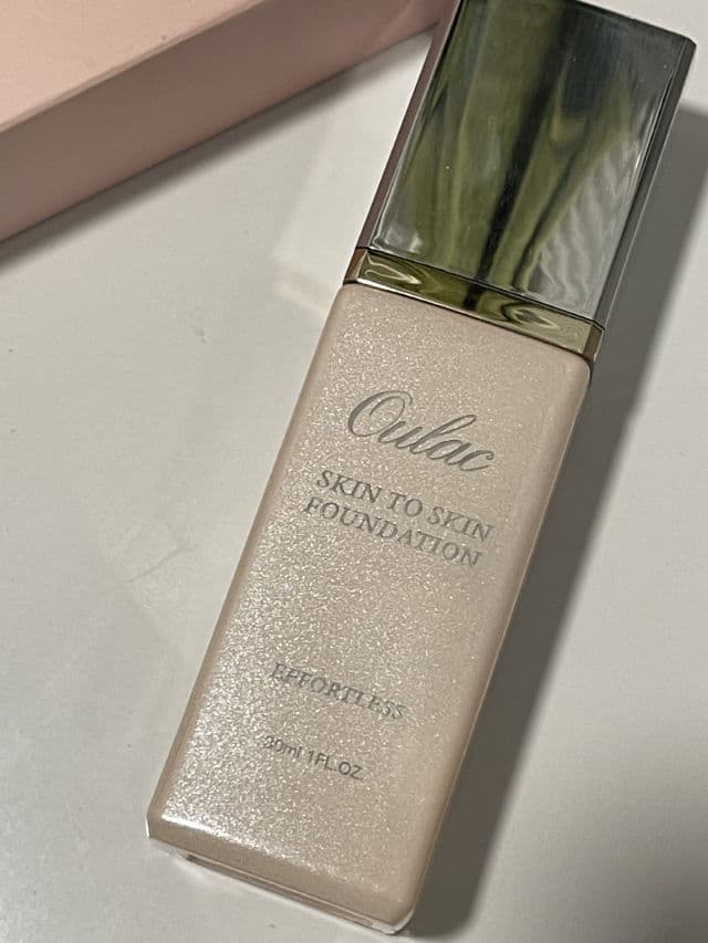 Oulac Cosmetics Skin to Skin Foundation review photo by GossipEve