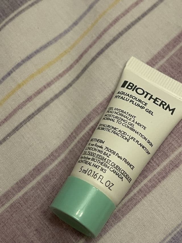 Biotherm Aquasource Hyalu Plump Gel review photo by GossipEve
