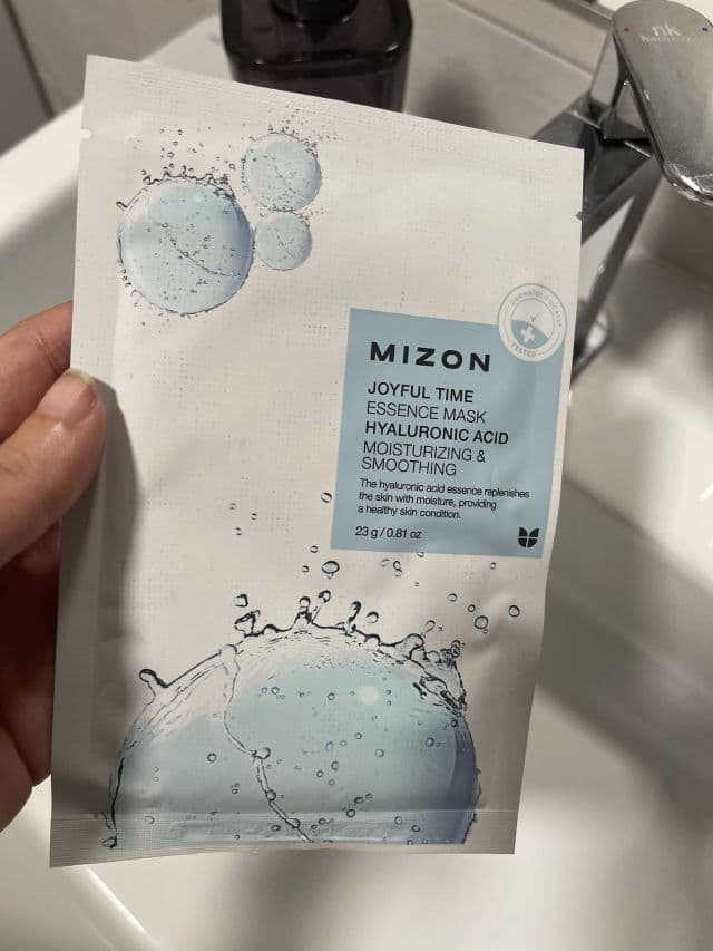Mizon Joyful Time Essence Mask Hyaluronic Acid review photo by GossipEve