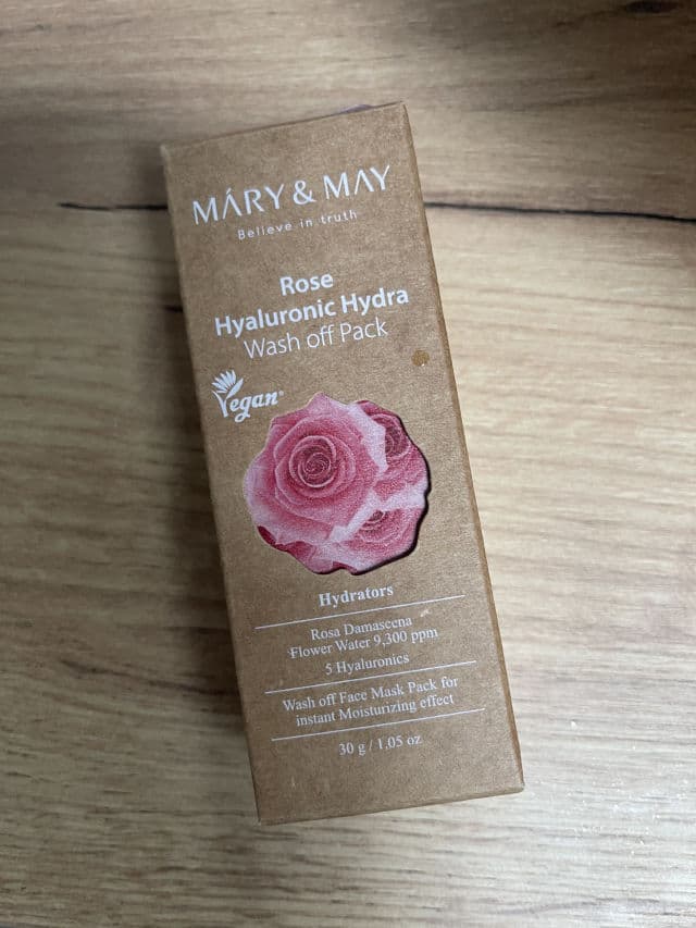 Mary&May Rose Hyaluronic Hydra Wash Off Mask Pack review photo by GossipEve