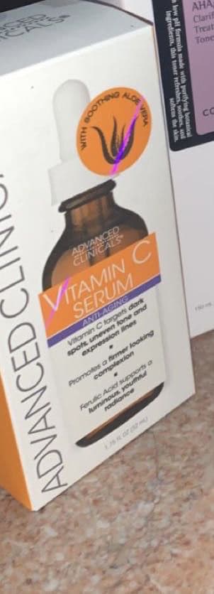Advanced Clinicals Vitamin C Serum review photo by Nussa