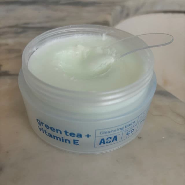 AOA Skin Green Tea + Vitamin E Cleansing Balm review photo by jillianleigh