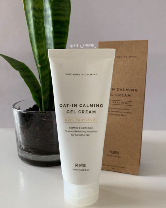 PURITO Oat-In Calming Gel Cream review photo by Kelly Reviews