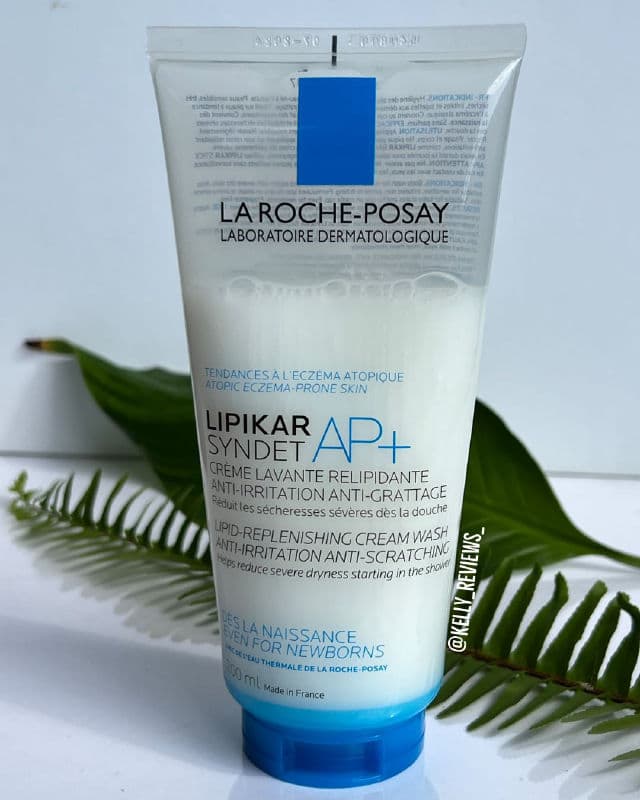 La Roche-Posay Lipikar Syndet AP+ Wash Cream review photo by Kelly Reviews
