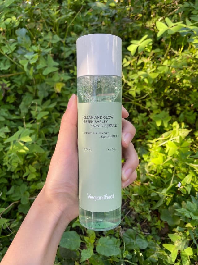 Veganifect. Clean & Glow Green Barley First Essence review photo by MinChoLee