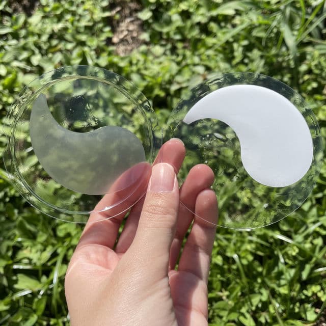 APRIL SKIN 25% Collagen Brightening & Wrinkle Smoothing Purple Eye Patches review photo by MinChoLee