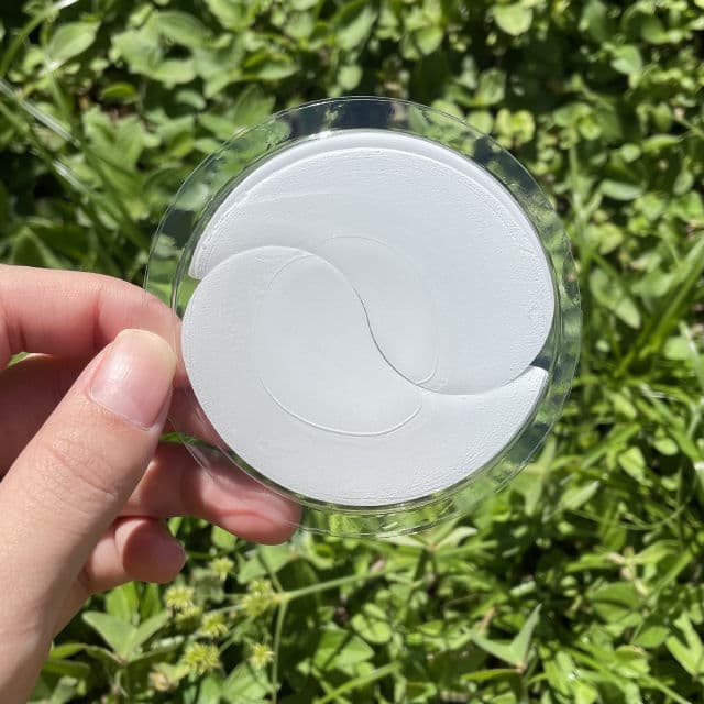 APRIL SKIN 25% Collagen Brightening & Wrinkle Smoothing Purple Eye Patches review photo by MinChoLee