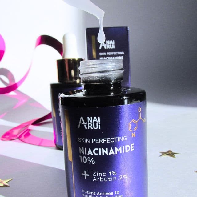ANAIRUI Skin Care Niacinamide Serum 10% + Zinc 1% Arbutin2% review photo by frederique0622