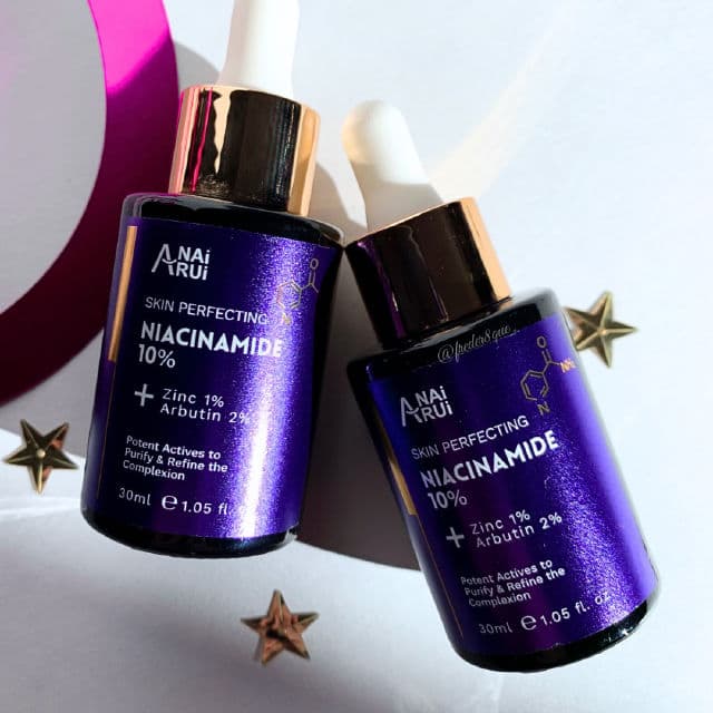 ANAIRUI Skin Care Niacinamide Serum 10% + Zinc 1% Arbutin2% review photo by frederique0622
