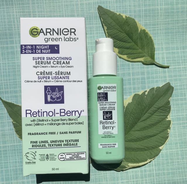 Garnier Green Labs Retinol-Berry Super Smoothing 3 in 1 Serum Cream review photo by frederique0622
