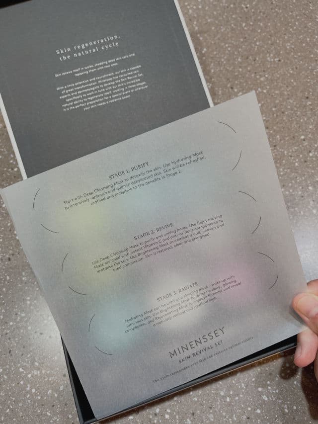Minenssey Skin Revival Clay Mask Set - Hydrating Clay Mask review photo by misscharlot