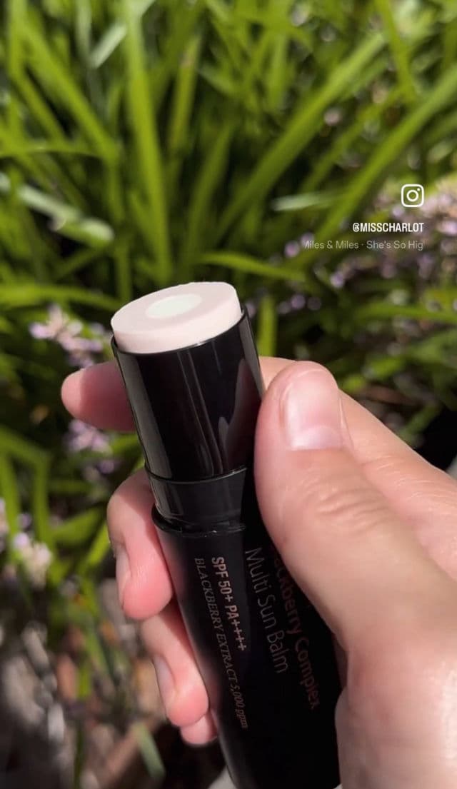 Mary&May Vegan Blackberry Complex Multi Sun Balm SPF50+ PA++++ review photo by misscharlot