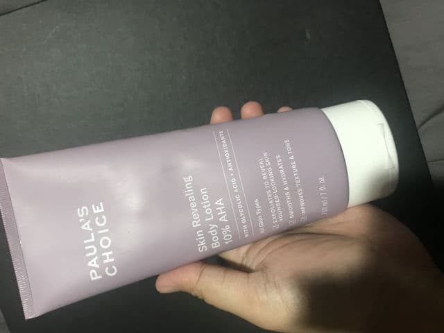 Paula's Choice Skin Revealing 10% AHA Body Lotion review photo by aiskinjourney