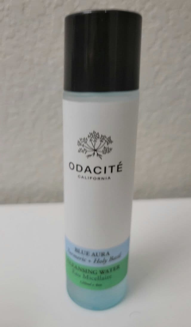 Odacite Skincare Blue Aura - Turmeric + Holy Basil Cleansing Water review photo by melanieannb