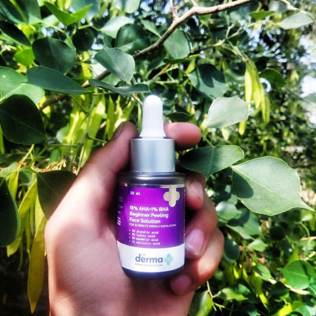 The Derma Co. 15% AHA+1% BHA Beginner Face Peeling Solution review photo by rahat5577