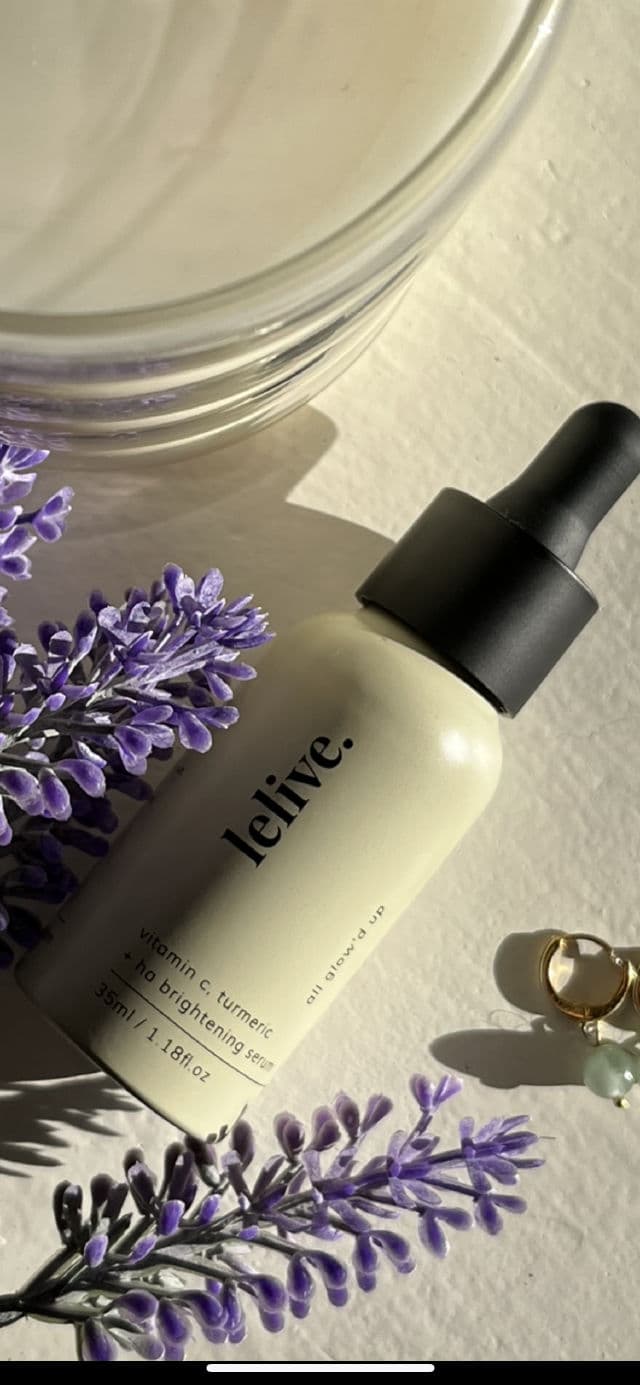 Lelive All Glow'd Up - Vitamin C, Turmeric + HA Brightening Serum review photo by demispoilyourskin