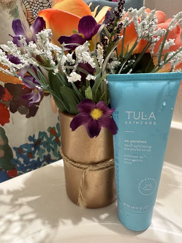 TULA Skincare So Poreless Deep Exfoliating Blackhead Scrub review photo by Sarahinfluencesyou