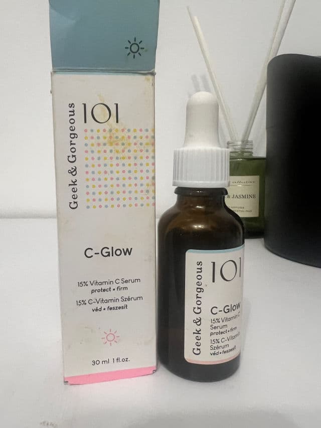 Geek & Gorgeous 101 C-Glow 15% Vitamin C Serum review photo by cenki