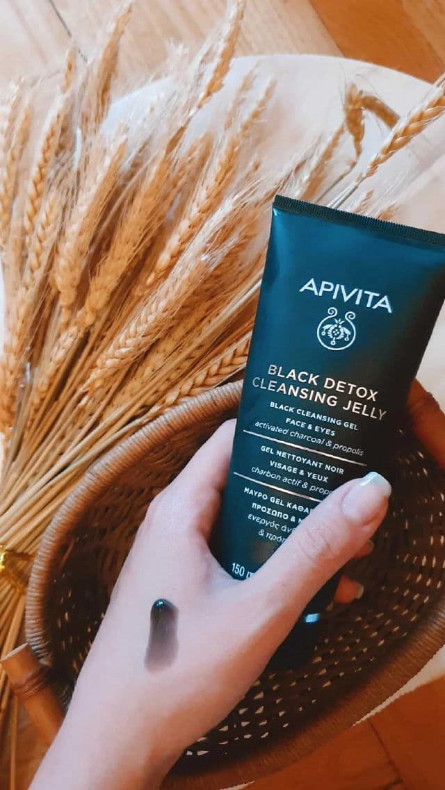 Apivita Black Detox Cleansing Jelly review photo by bestformyskin101