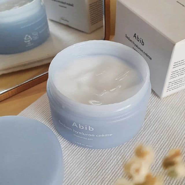 Abib Sedum Hyaluron Crème Hydrating Pot  review photo by bestformyskin101