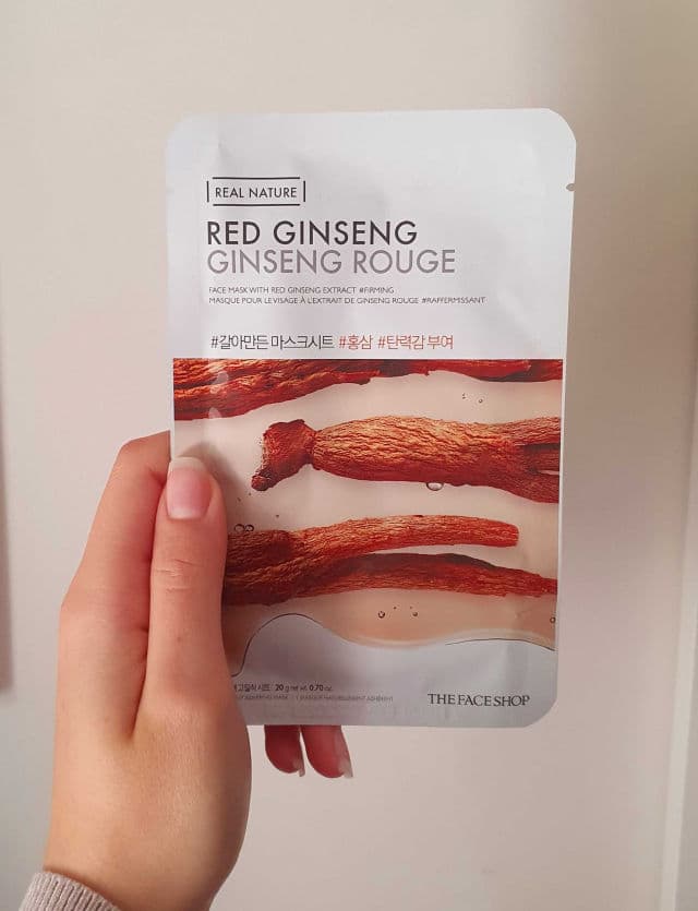 THE FACE SHOP Real Nature Face Mask (Red Ginseng) review photo by bestformyskin101